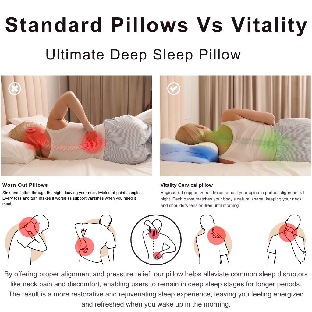 Cervical, Migraine & Sleep Apnea Pillow