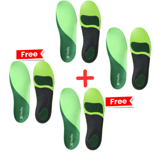 2 Pairs Vitality™ Insole + 2 Free