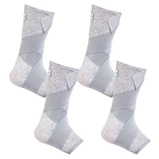 4x Vitality™ Premium Bamboo Ankle Support
