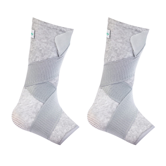 2x Vitality™ Premium Bamboo Ankle Support